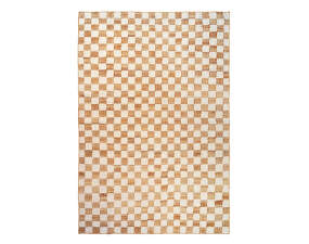 Jutový koberec Check Wool 200x300, off-white/natural