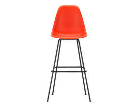 Barová židle Eames Plastic High, poppy red