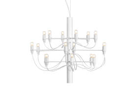 Lustr 2097/18 Clear Bulbs, matte white