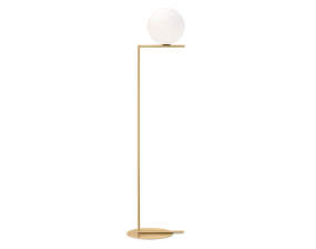 Stojací lampa IC F2, brass