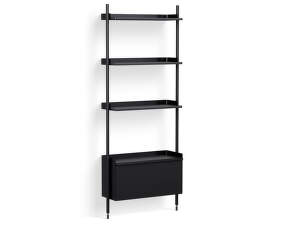 Policový systém Pier kombinace 131, black