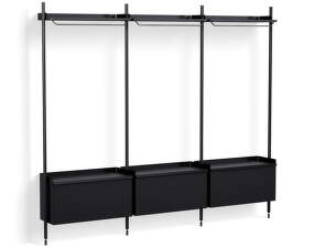 Policový systém Pier kombinace 1003, black