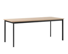 Jídelní stůl Drip HW116, black/lacquered oak