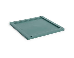 Plastové víko Colour Crate Cube/Square M, dark green