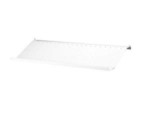 Police String Shoe Shelf Metal 78 x 30, white