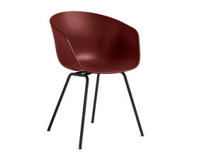 Židle AAC 26 Black Powder Coated Steel, brick