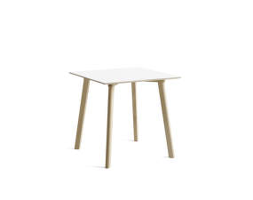 Stůl CPH Deux 210 L75, pearl white/beech