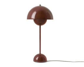Stolní lampa FlowerPot VP3, red brown
