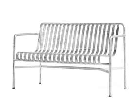 Lavička Palissade Dining Bench, galvanised