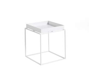 Stolek Tray Table 30x30, white