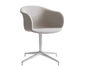 Židle Elefy JH33, Ruskin/polished aluminium