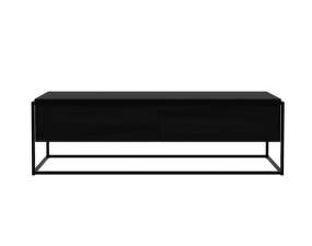 TV stolek Monolit, black oak/black