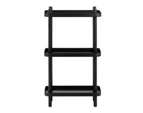 Police Block Shelf, black/black