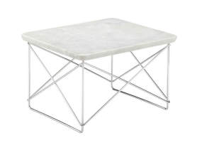 Occasional Table LTR Marble Carrara, chrome