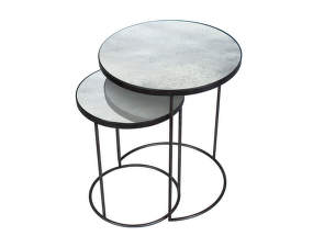 Odkládací stolek Nesting side table set, clear