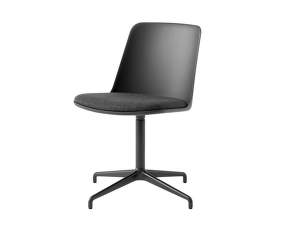 Kancelářská židle Rely HW12, black/black/Re-Wool 198