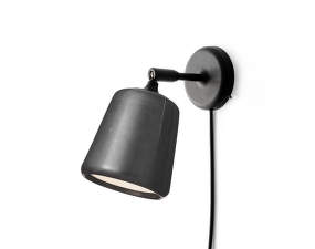 Nástěnná lampa Material Wall Lamp, black marble