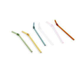 Skleněná brčka Sip Swirl Straw