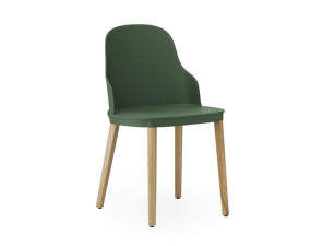Židle Allez Chair Oak, park green