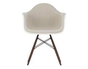 Židle Eames DAW upholstered, warmgrey/ivory