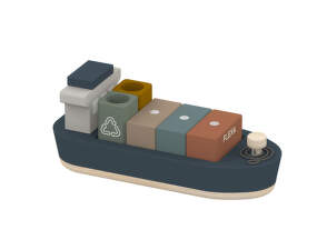 Dřevěná nákladní loď Container Ship