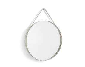 Zrcadlo Strap Mirror 70cm, light grey