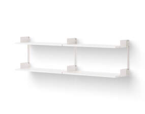 Policová sestava Chamber Shelf, white/white