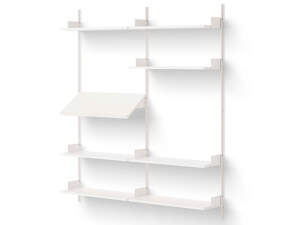 Policová sestava Living Shelf, white/white