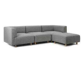 Modulární pohovka Redo 3 Seater w. Pouf, Hallingdal 130