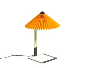 Stolní lampa Matin 300, polished brass / yellow