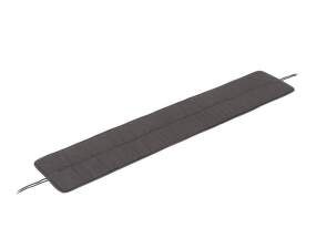 Textilní podsedák Linear Steel Bench 170, dark grey