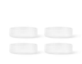 Misky Ripple set 4ks, frosted