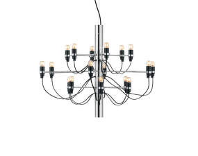 Lustr 2097/18 Clear Bulbs, chrome