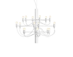 Lustr 2097/18 Frosted Bulbs, matte white