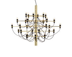 Lustr 2097/30 Frosted Bulbs, brass