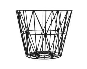 Koš Wire Basket large, black