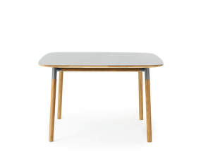 Stůl Form 120x120 cm, šedá/dub