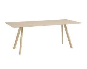 Stůl Copenhague CPH30, matt lacquered solid oak/matt lacquered oak veneer