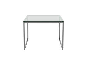 Konferenční stolek Como 60x60 medium, glass/steel