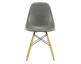 Židle Eames Fiberglass DSW, raw umber/golden maple