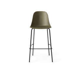 Barová židle Harbour Side Chair 63 cm, olive/black steel