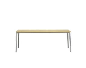 Jídelní stůl Plate 90x180, natural oak table top/grey base