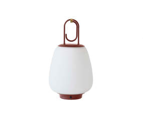 Přenosná stolní lampa Lucca, maroon