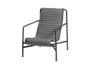Textilní podsedák Palissade Lounge Chair High quilted cushion, anthracite