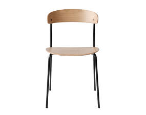 Židle Missing Chair, lacquered oak