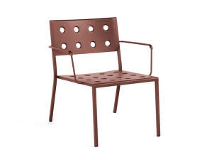 Křeslo Balcony Lounge Armchair, iron red