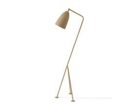 Stojací lampa Gräshoppa, olive brown