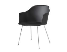 Židle Rely HW33 s područkami, chrome/black