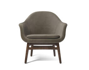 Křeslo Harbour Lounge Chair, dark stained oak/Dakar 0311