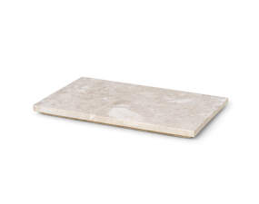 Plant Box Tray, beige marble